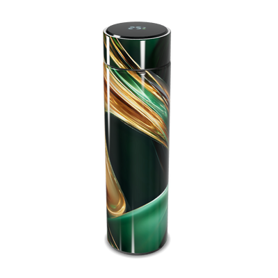 Garrafa Térmica Touch - Verde com Design Fluido