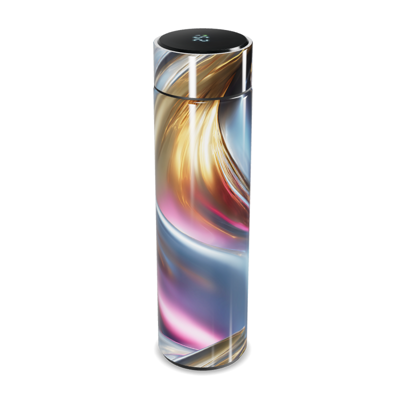 Garrafa Térmica Touch Estampa Multicolorida Inox