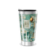Copo Térmico - Estampa Vintage Verde