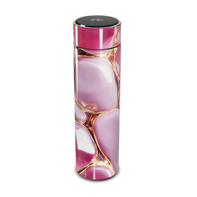 Garrafa Térmica Touch - Rosa Marmorizada