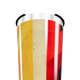 Copo Térmico - Listras Vermelho e Amarelo