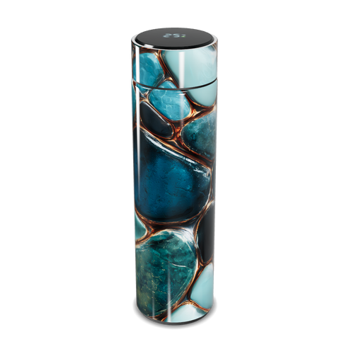 Garrafa Térmica Touch - Azul Pedra Digital