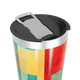 Copo Térmico - Cores Geométricas Inox