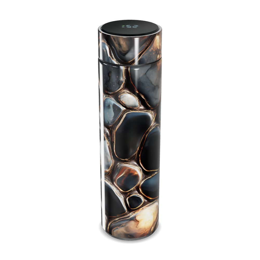 Garrafa Térmica Touch - Marmorizada Digital