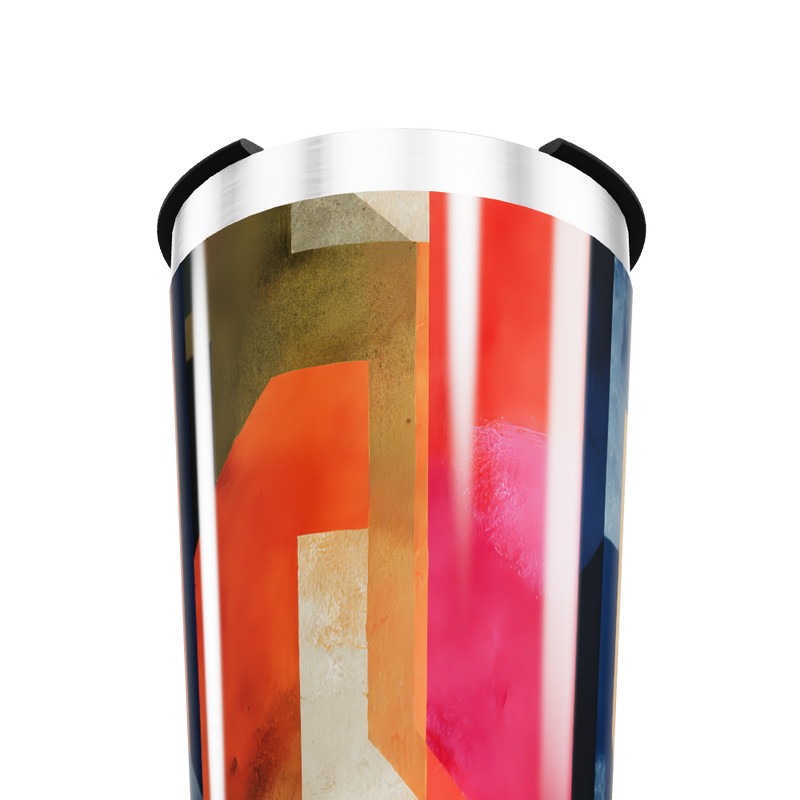 Copo Térmico - Estampa Geométrica Colorida