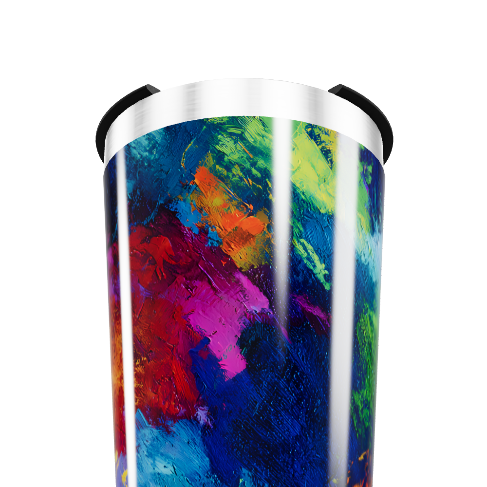 Copo Térmico - Estampa Colorida Aço Inox