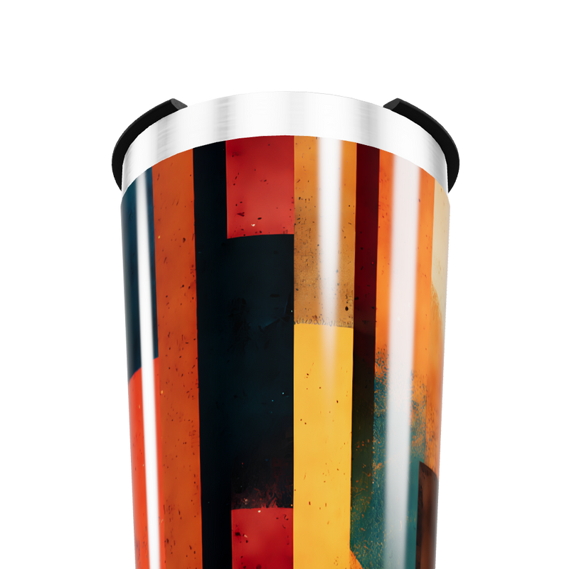 Copo Térmico - Estampa Colorida Geométrica