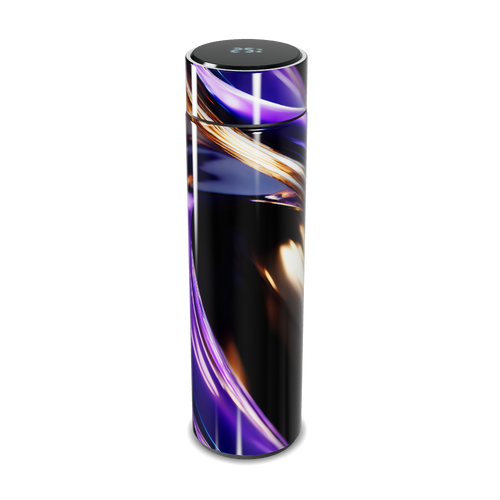 Garrafa Térmica Touch Estampa Abstrata Colorida