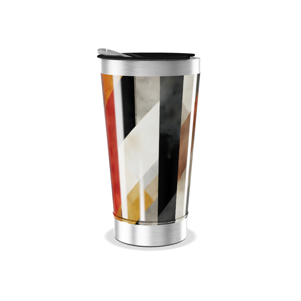 Copo Térmico - Estampa Geométrica Colorida