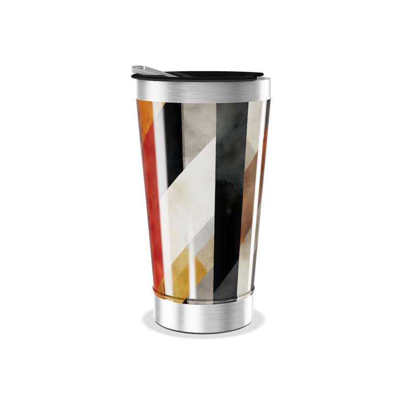 Copo Térmico - Estampa Geométrica Colorida