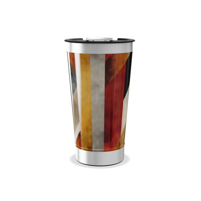 Copo Térmico - Estampa Geométrica Colorida
