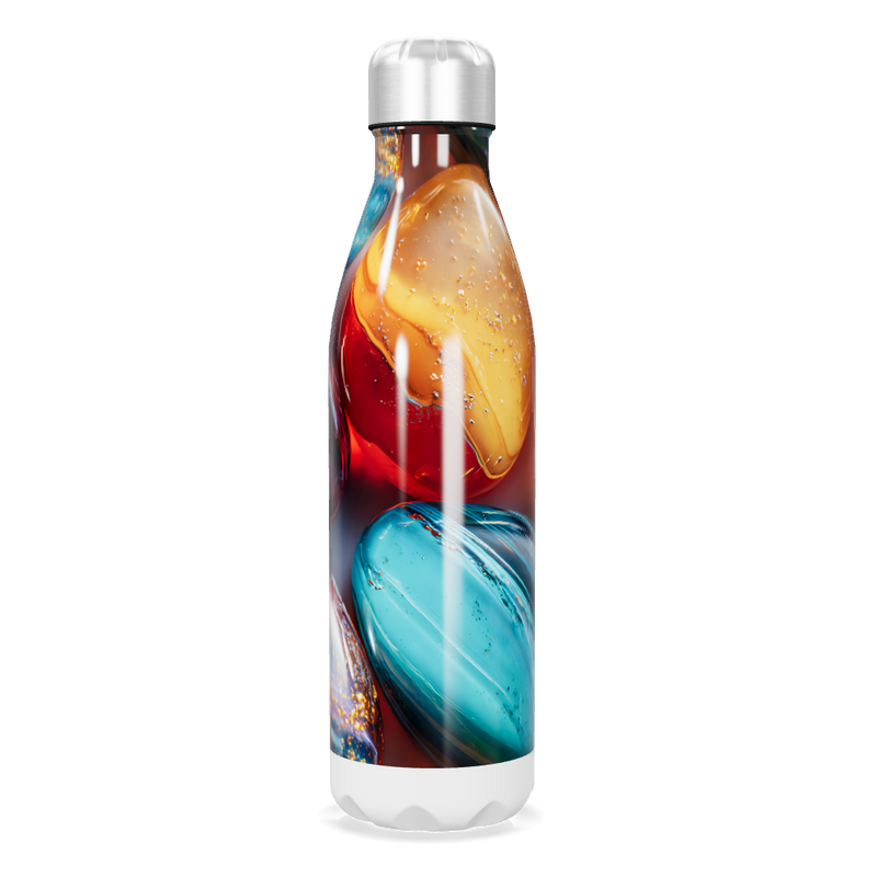 Garrafa Inox - Estampa Colorida Moderna