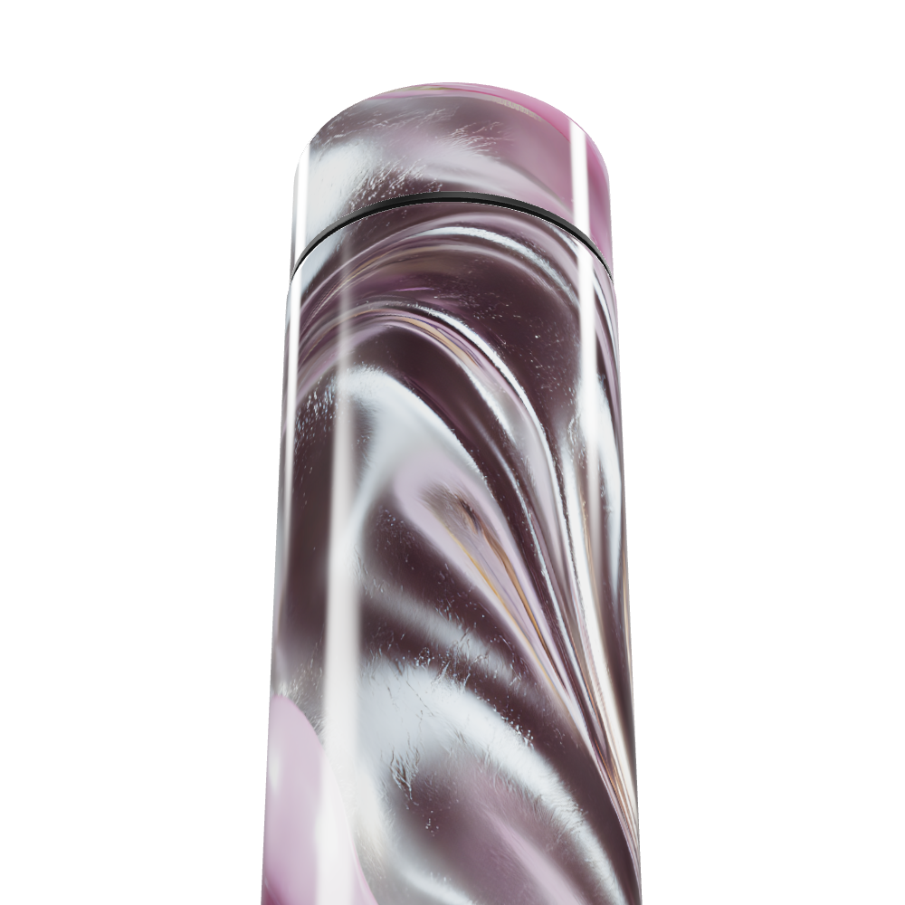 Garrafa Térmica Touch - Mármore Rosa Digital