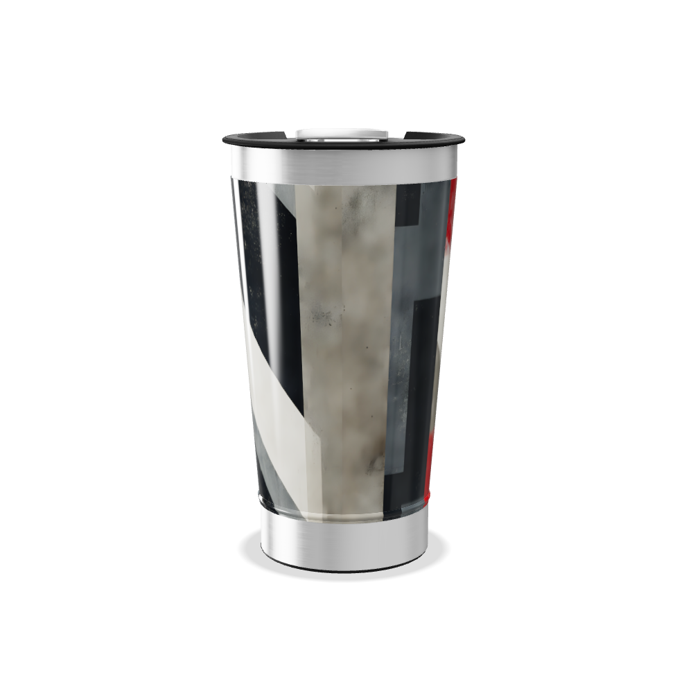 Copo Térmico - Estampa Geométrica Colorida