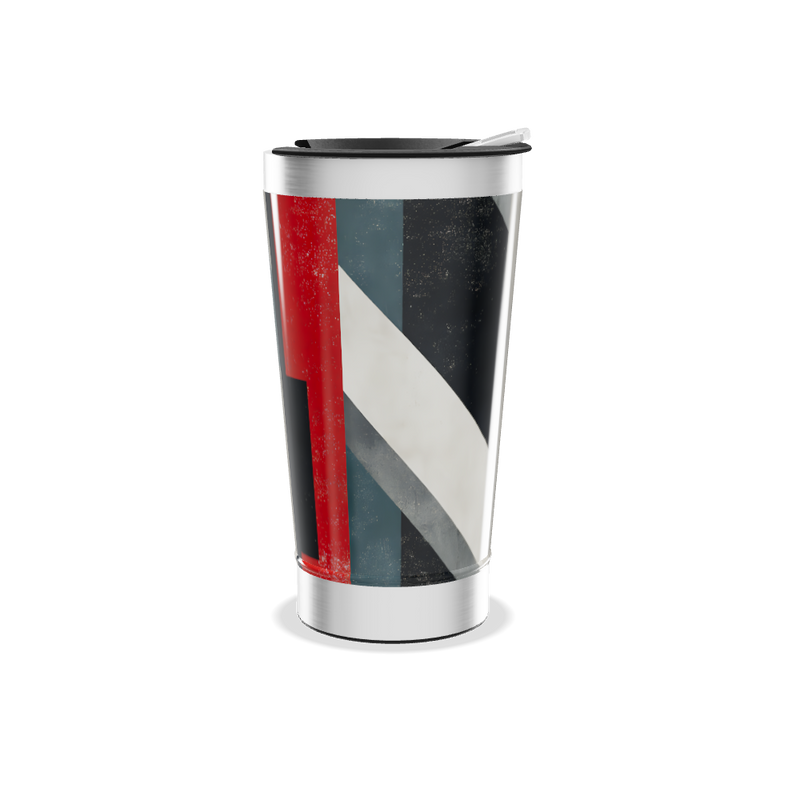 Copo Térmico - Estampa Geométrica Colorida