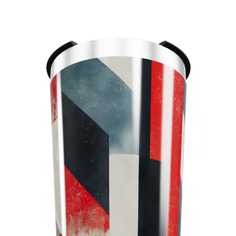 Copo Térmico - Estampa Geométrica Colorida