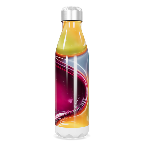 Garrafa Inox Multicolorida Design Moderno
