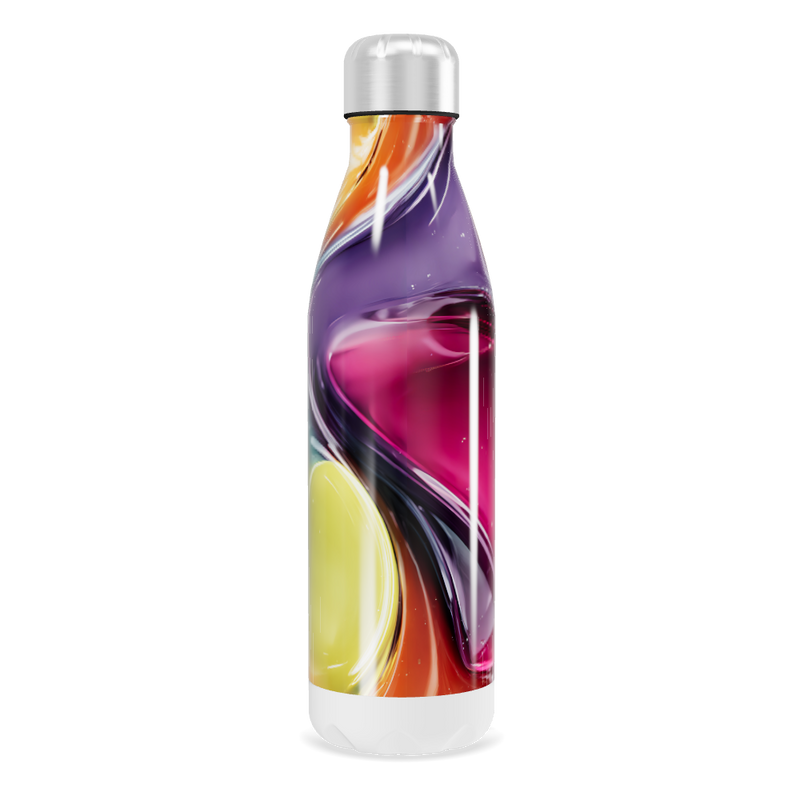 Garrafa Inox Multicolorida Design Moderno
