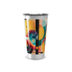 Copo Térmico - Estampa Abstrata Colorida