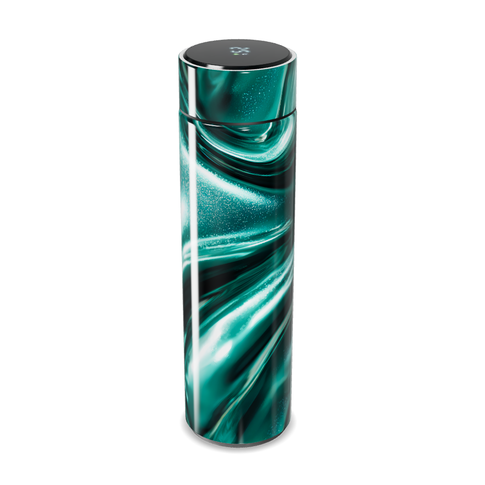 Garrafa Térmica Touch - Verde Marmorizada