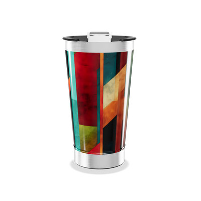 Copo Térmico - Estampa Geométrica Colorida