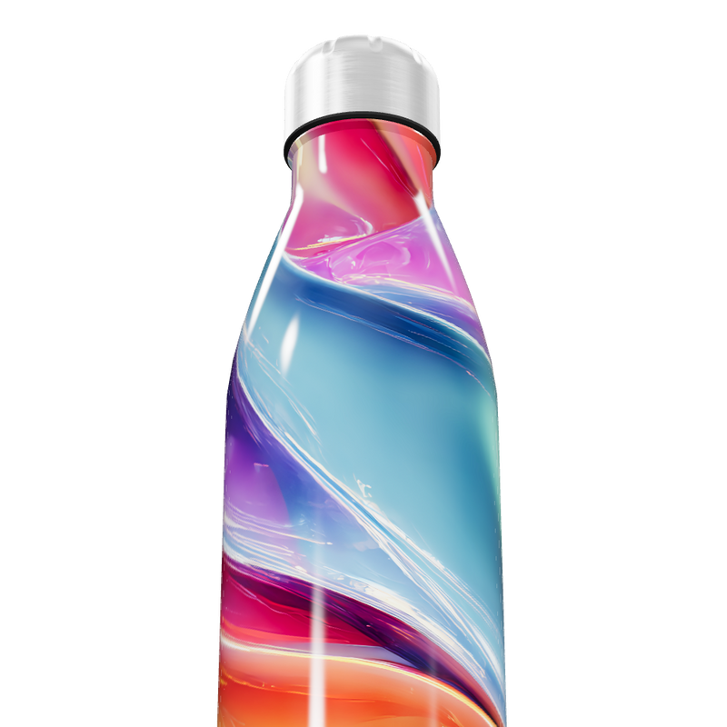 Garrafa Inox - Estampa Colorida