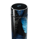 Garrafa Térmica Touch Azul com Estampa de Penas
