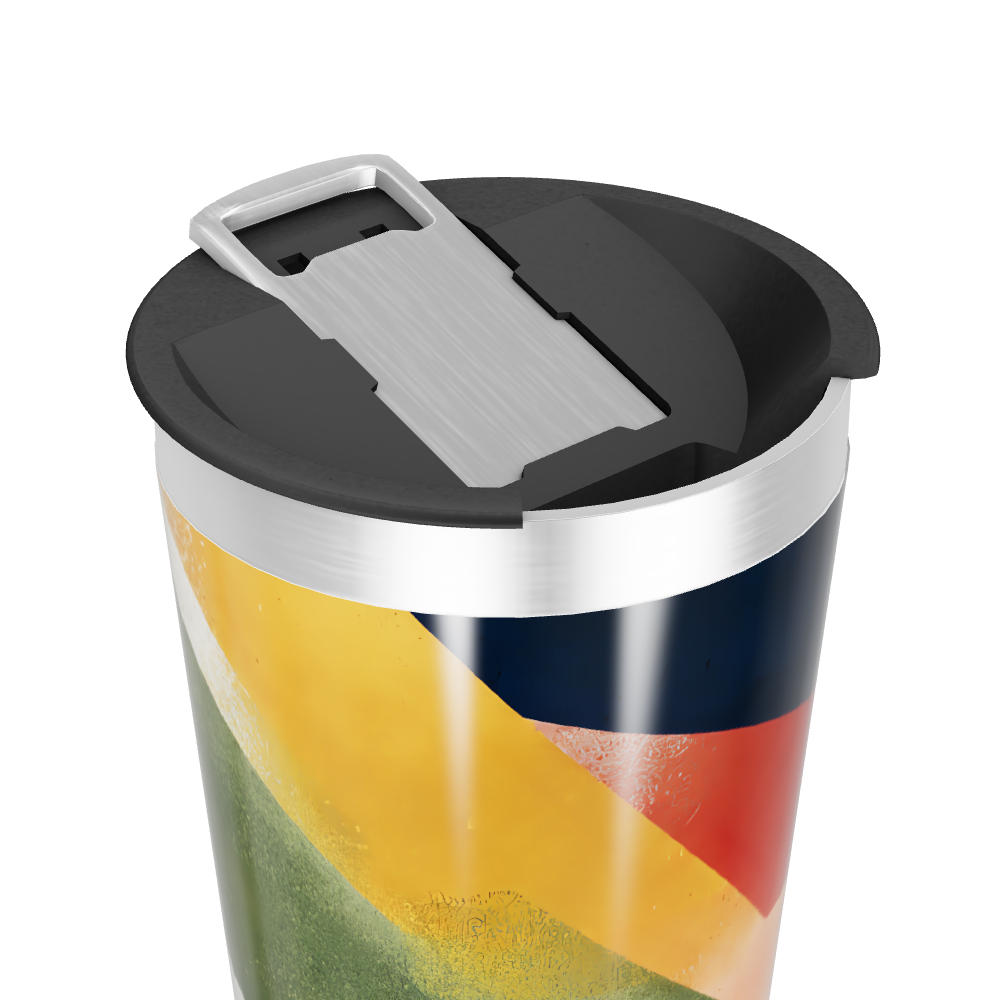 Copo Térmico - Estampado Multicolorido