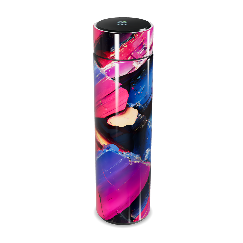 Garrafa Térmica Touch - Abstrata Colorida