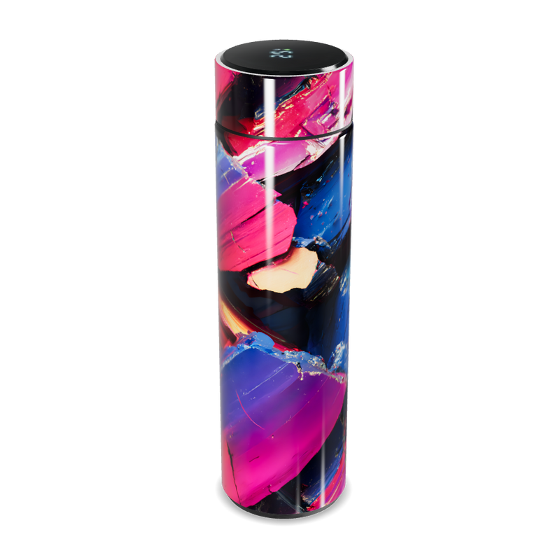 Garrafa Térmica Touch - Abstrata Colorida