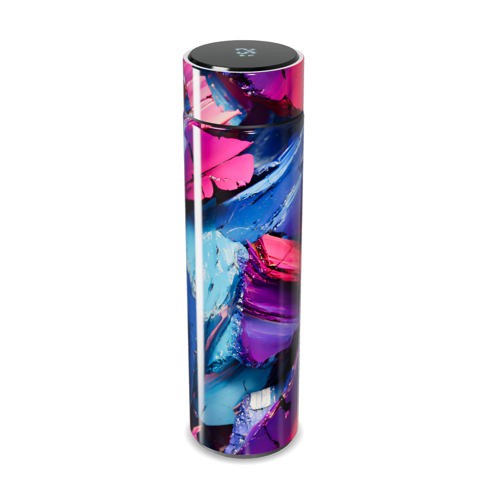 Garrafa Térmica Touch - Abstrata Colorida