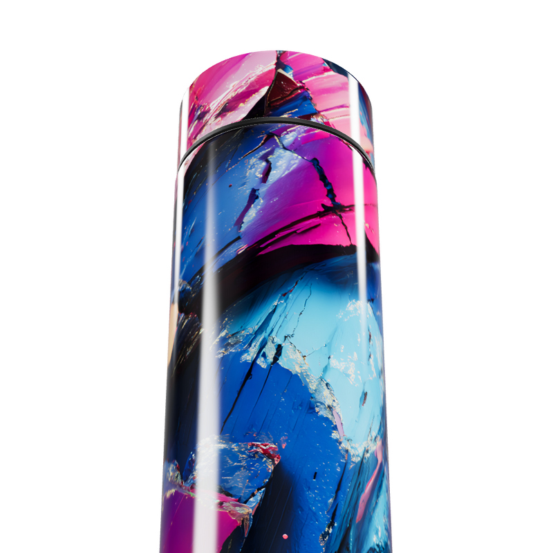 Garrafa Térmica Touch - Abstrata Colorida