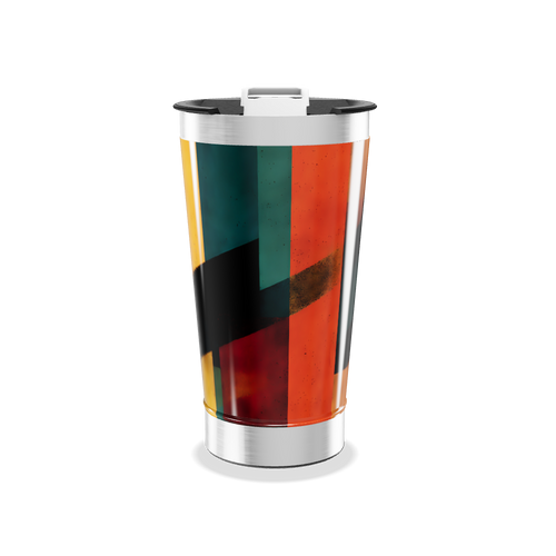 Copo Térmico - Estampa Colorida Inox