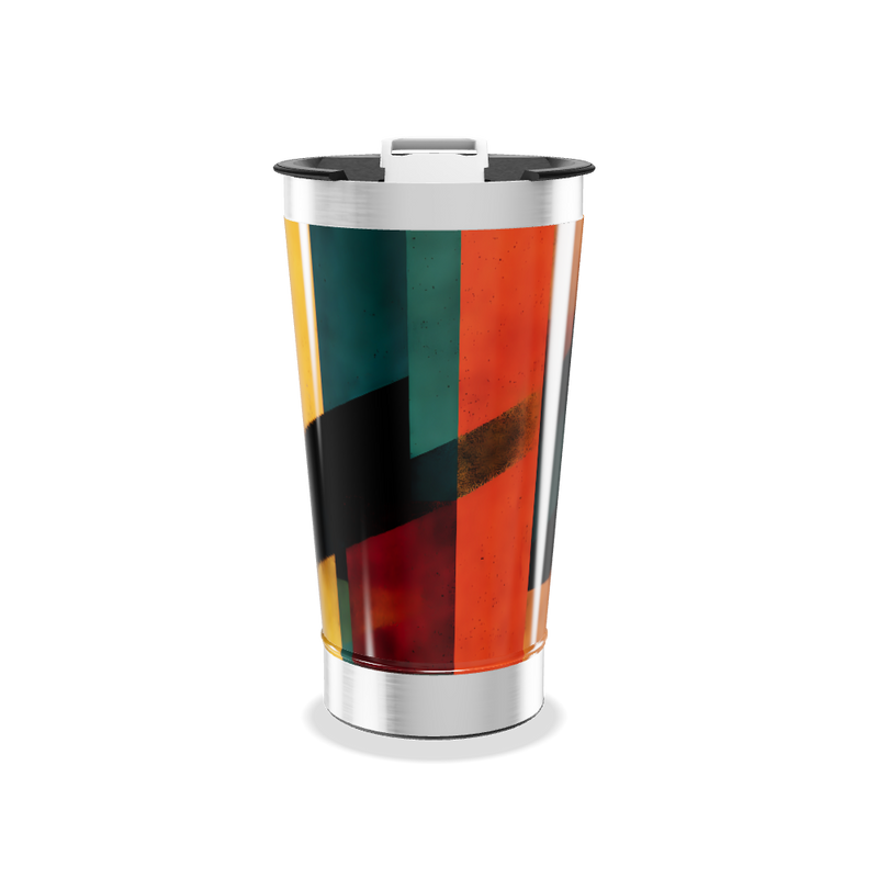 Copo Térmico - Estampa Colorida Inox