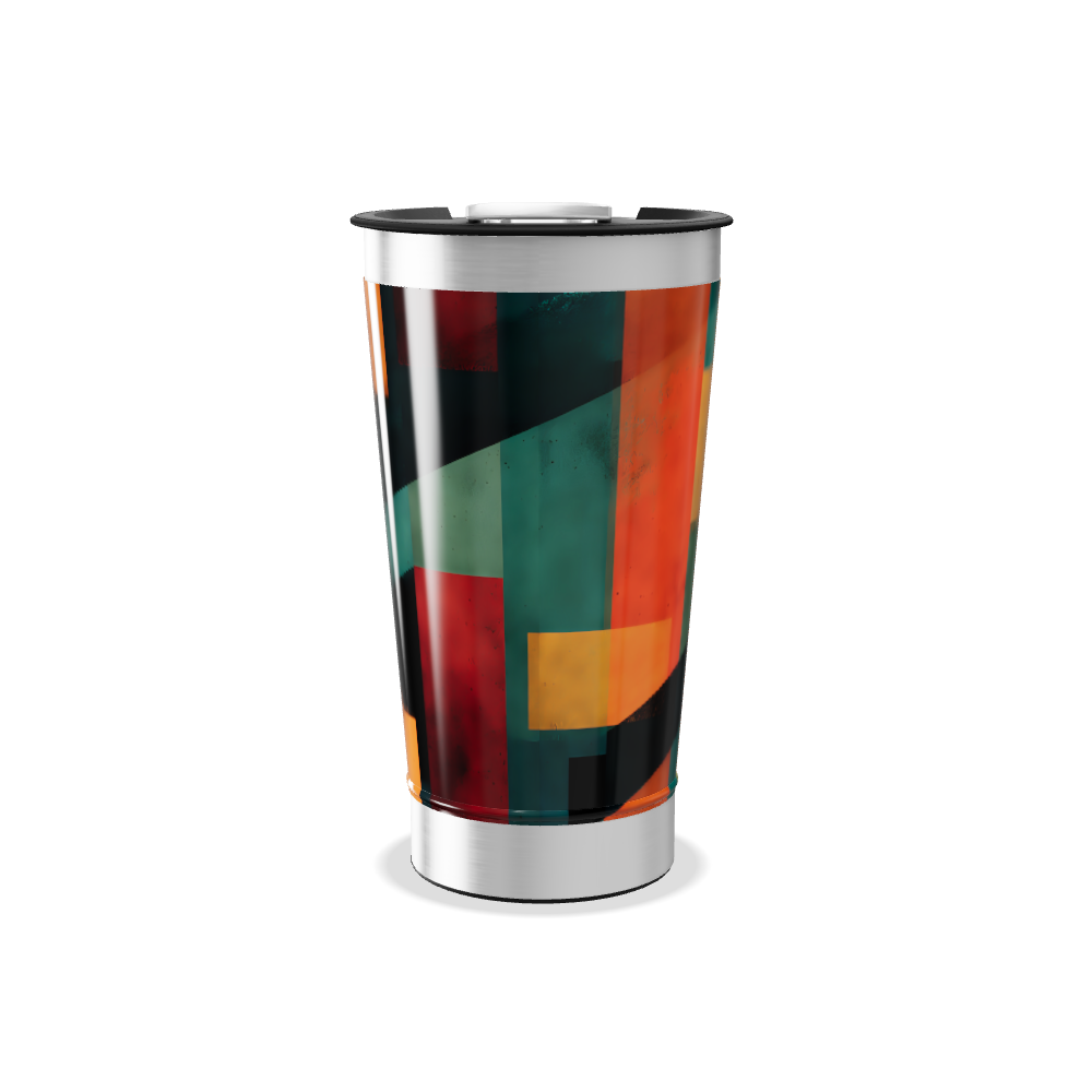 Copo Térmico - Estampa Colorida Inox