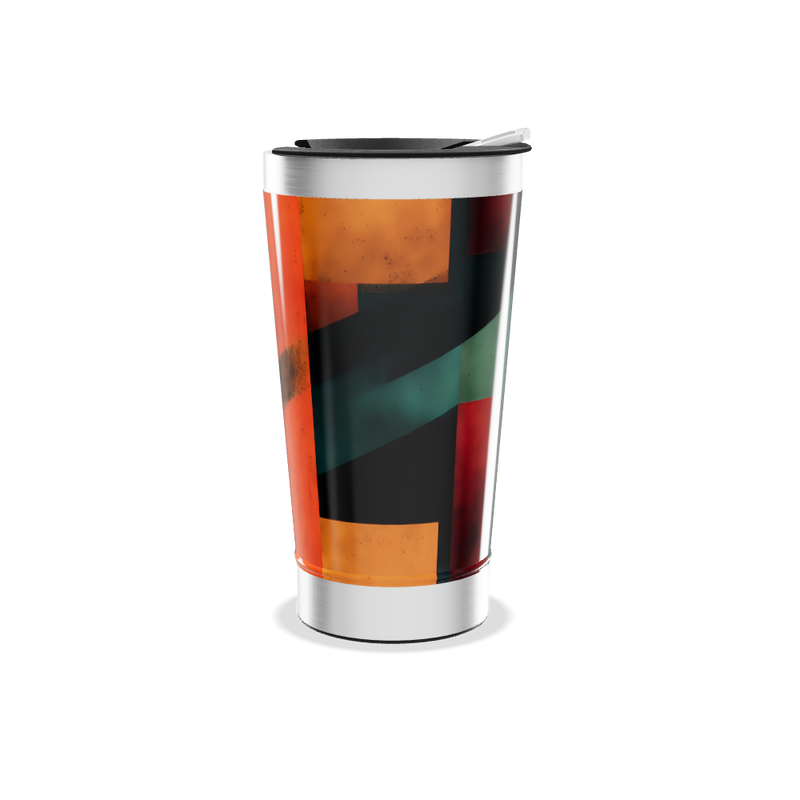 Copo Térmico - Estampa Colorida Inox