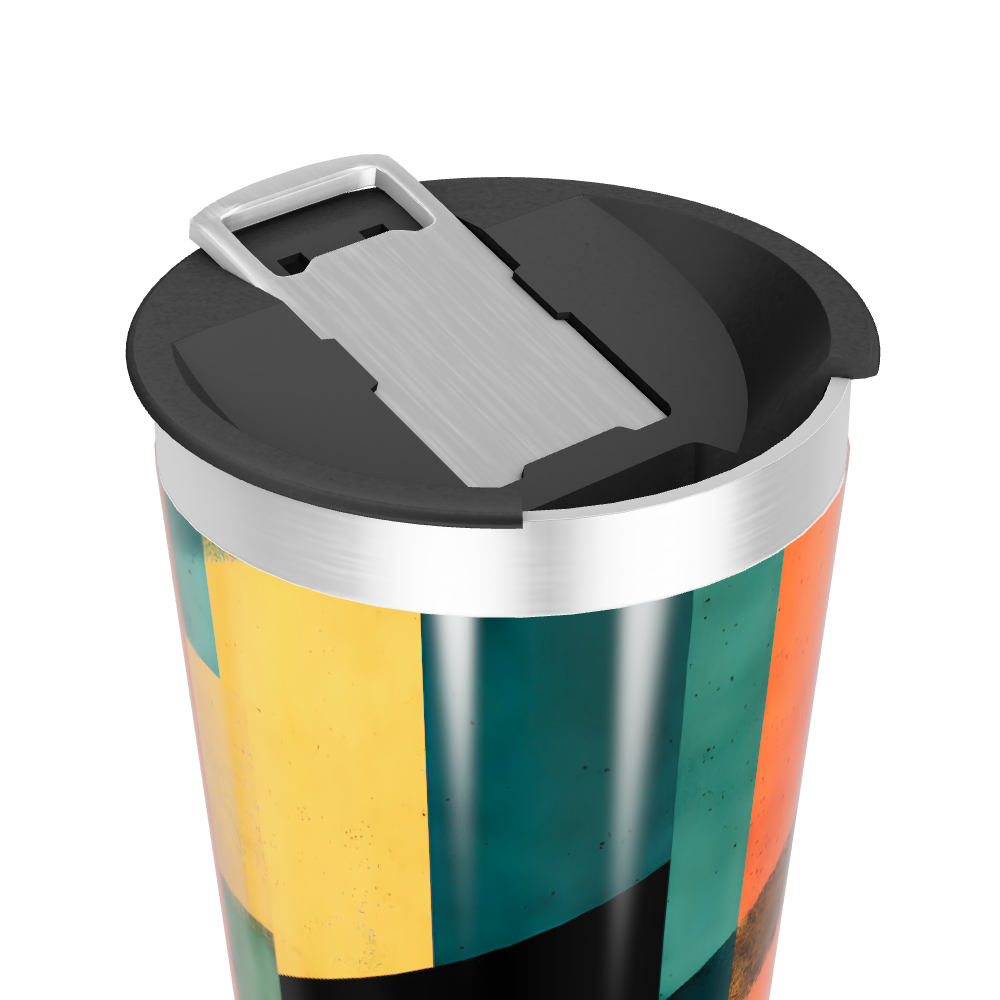 Copo Térmico - Estampa Colorida Inox