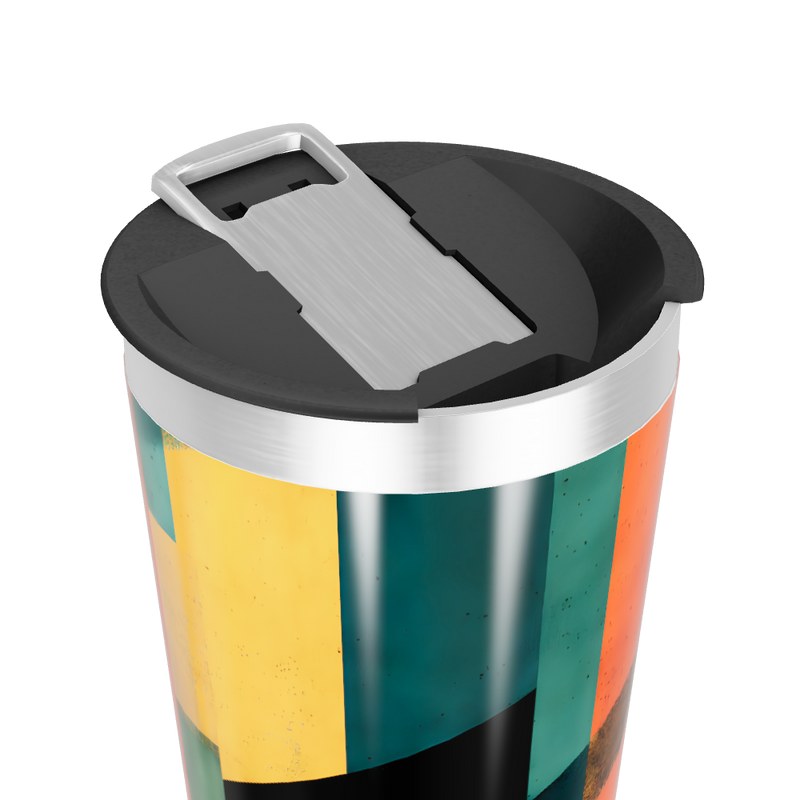 Copo Térmico - Estampa Colorida Inox