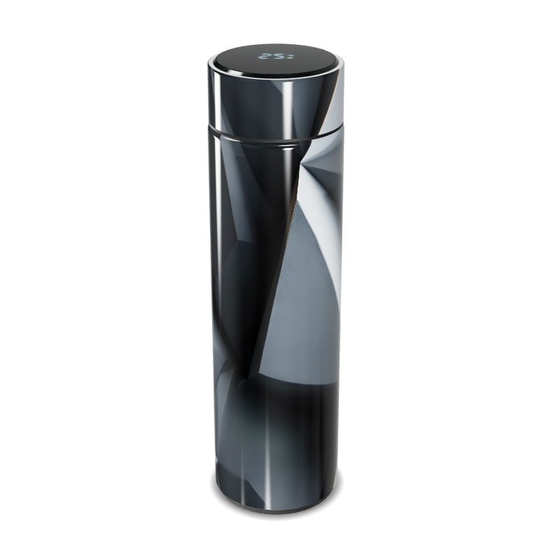 Garrafa Térmica Touch - Inox Digital Preta