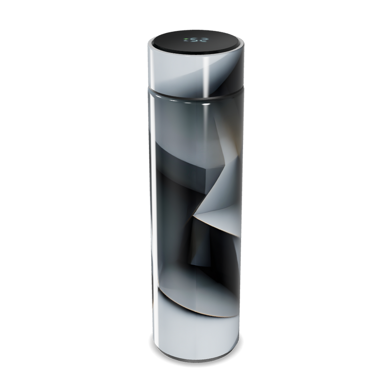 Garrafa Térmica Touch - Inox Digital Preta