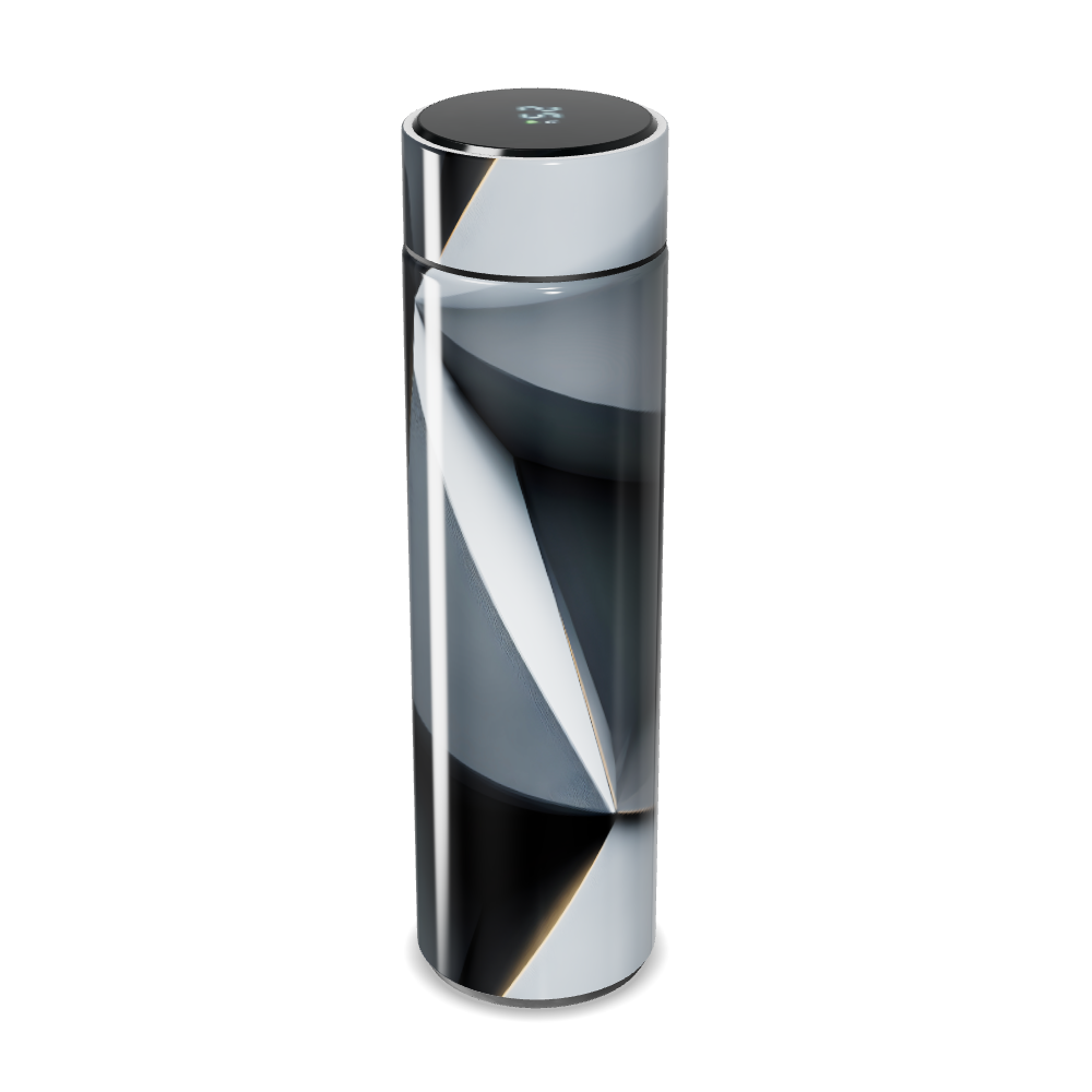 Garrafa Térmica Touch - Inox Digital Preta