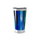 Copo Térmico - Azul Geométrico Aço Inox
