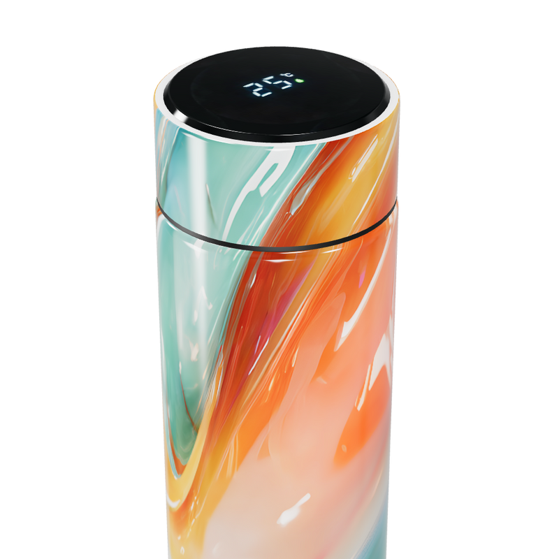 Garrafa Térmica Touch - Estampa Colorida