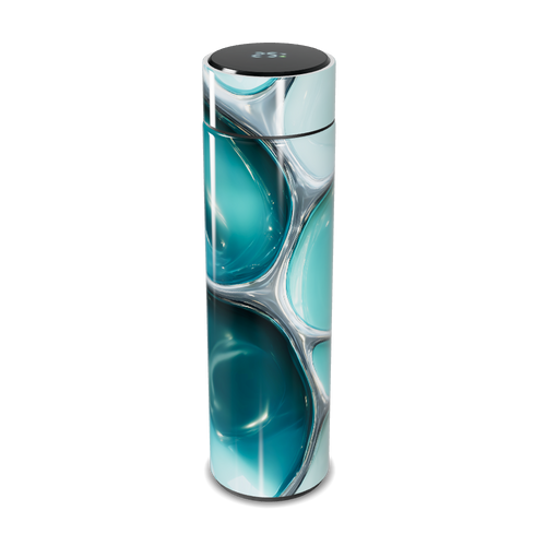 Garrafa Térmica Touch - Azul com Design Moderno