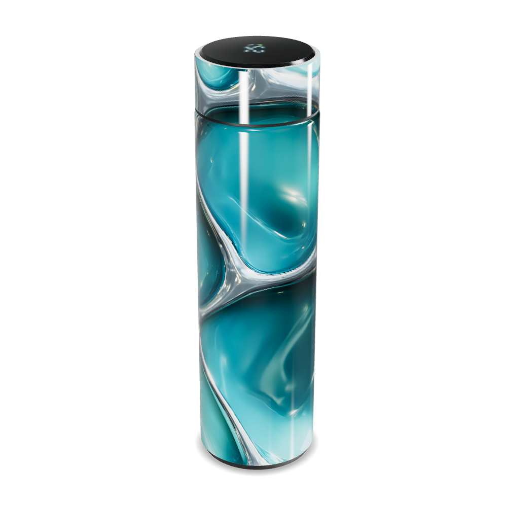 Garrafa Térmica Touch - Azul com Design Moderno