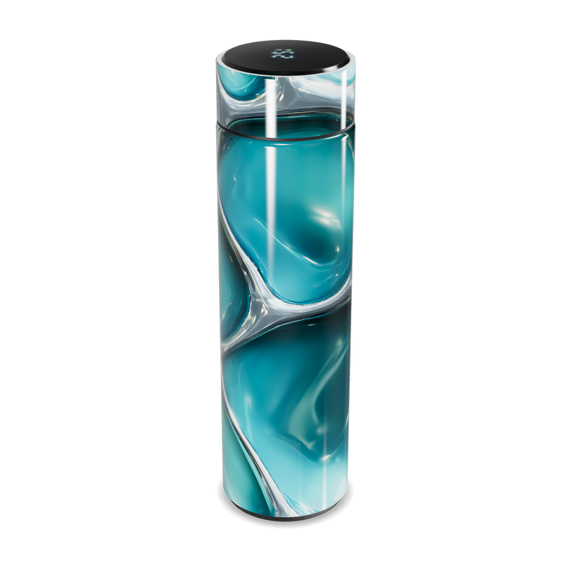 Garrafa Térmica Touch - Azul com Design Moderno