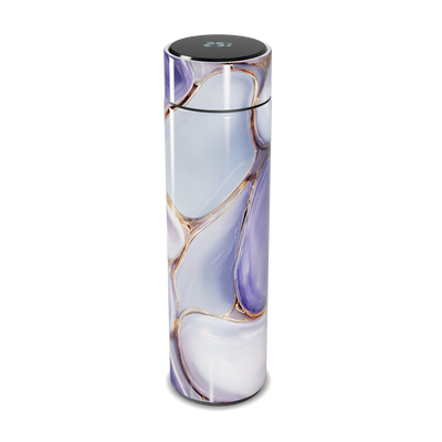 Garrafa Térmica Touch - Mármore Roxo Digital