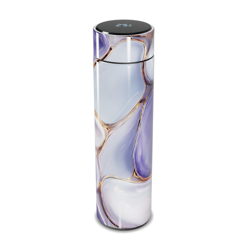 Garrafa Térmica Touch - Mármore Roxo Digital