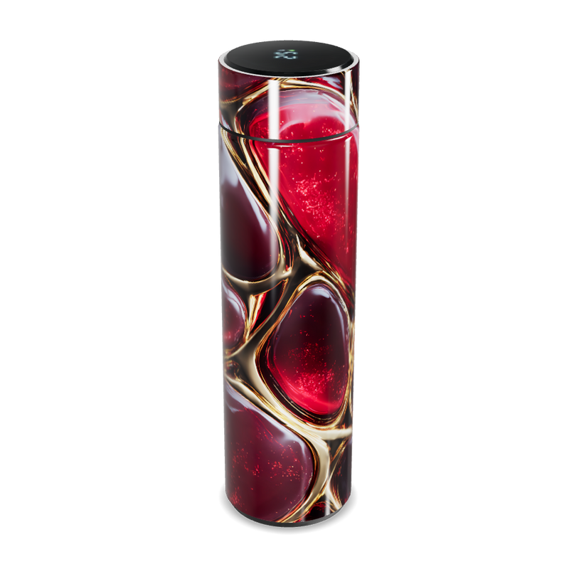 Garrafa Térmica Touch - Vermelha com design elegante