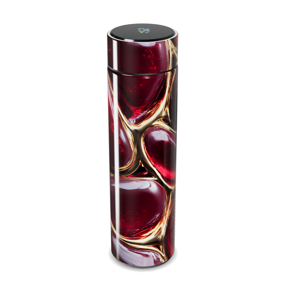 Garrafa Térmica Touch - Vermelha com design elegante